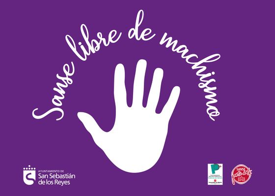 Logo campaña institucional Sanse libre de machismo